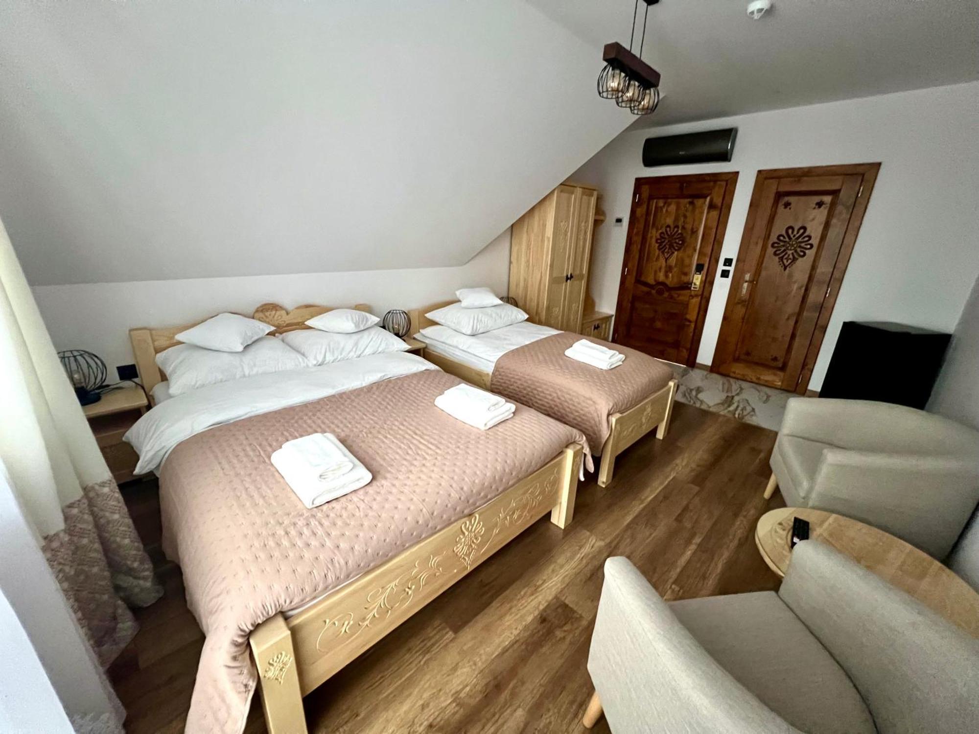 Apartmán Rozeta Witów Exteriér fotografie